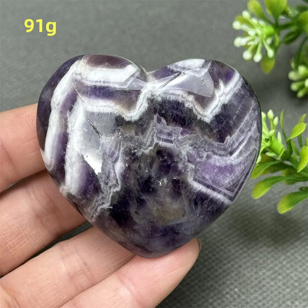 Purple Dream Amethyst Heart-ToShay.org