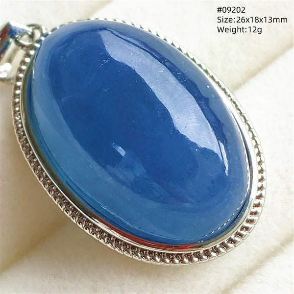 Blue Aquamarine Pendant-ToShay.org