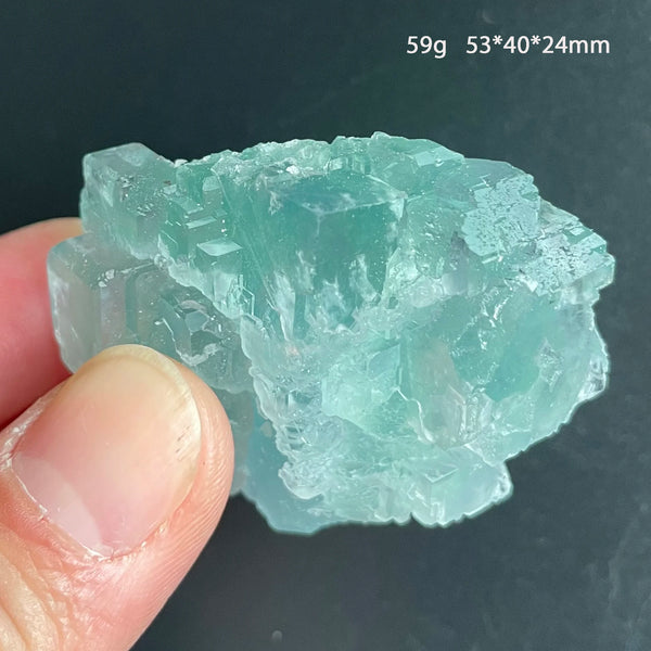 Green Fluorite Crystal Cluster-ToShay.org