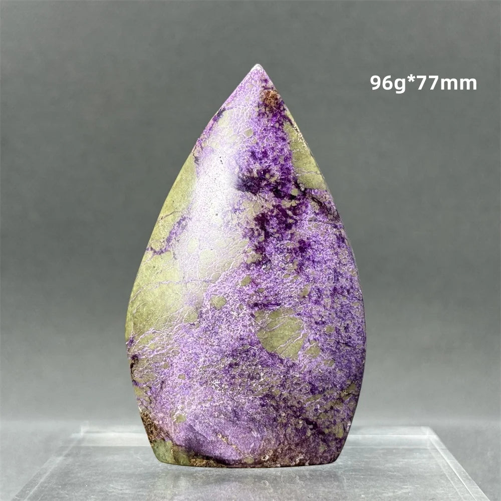 Purple Stone Torch-ToShay.org