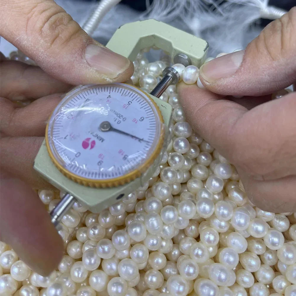White Freshwater Pearl Beads-ToShay.org