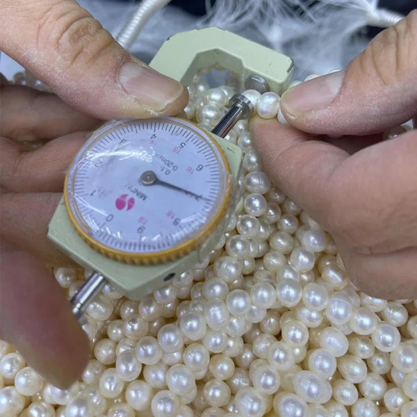 White Freshwater Pearl Beads-ToShay.org