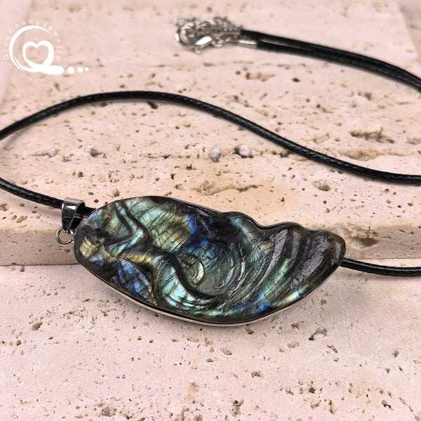Blue Labradorite Pendants-ToShay.org