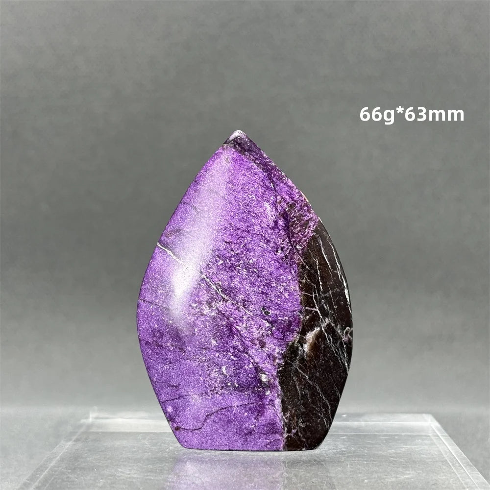 Purple Stone Torch-ToShay.org