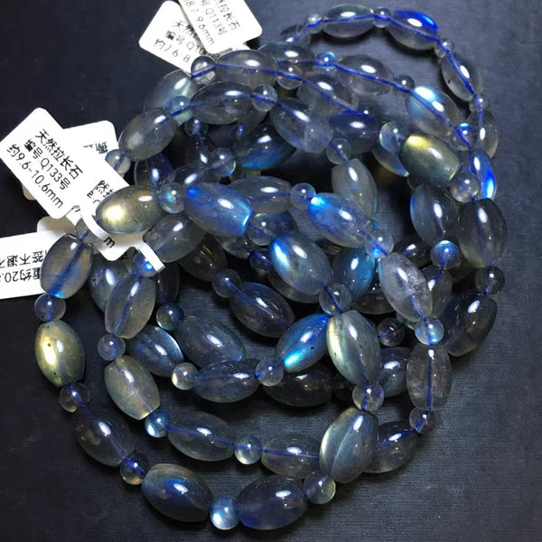 Blue Light Labradorite Bracelet-ToShay.org