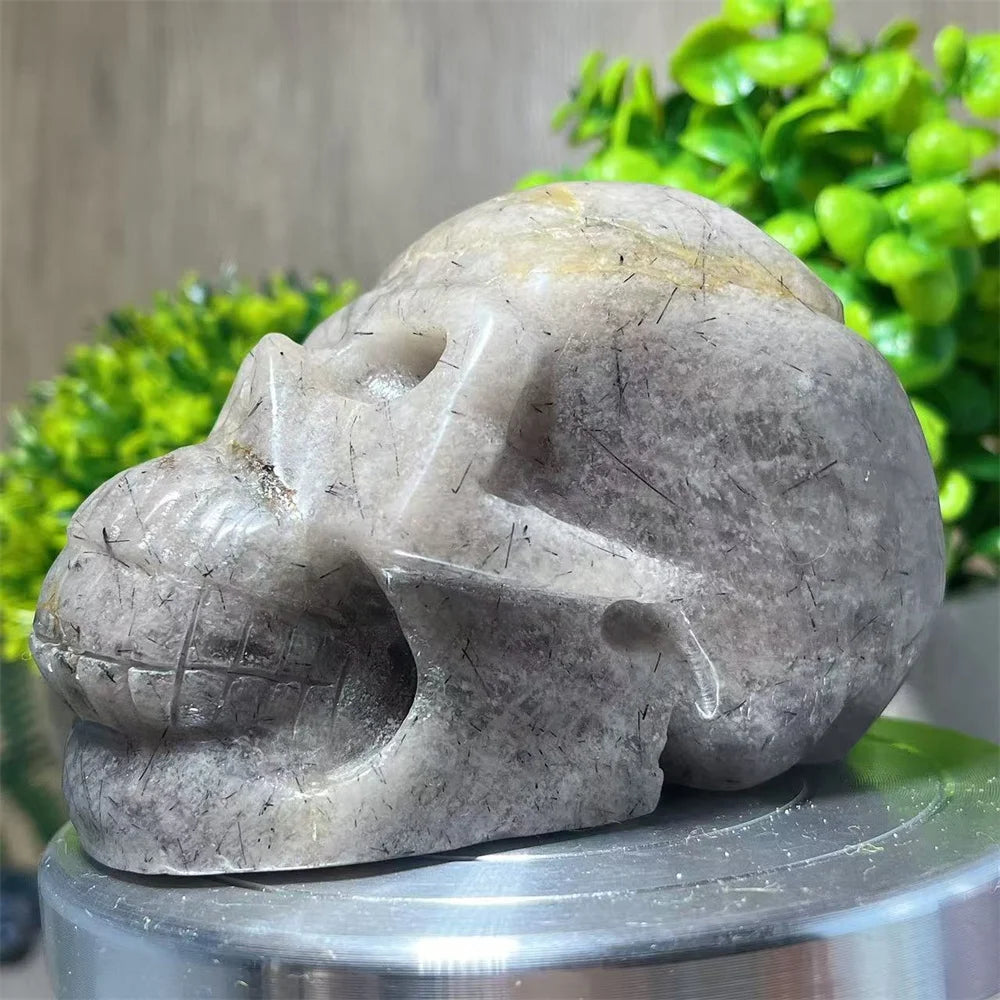 Black Hair Crystal Skull-ToShay.org