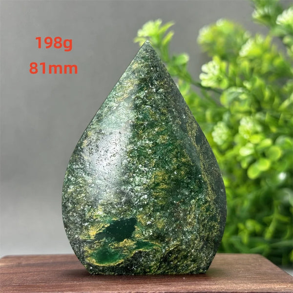 Green Emerald Agate Torch-ToShay.org