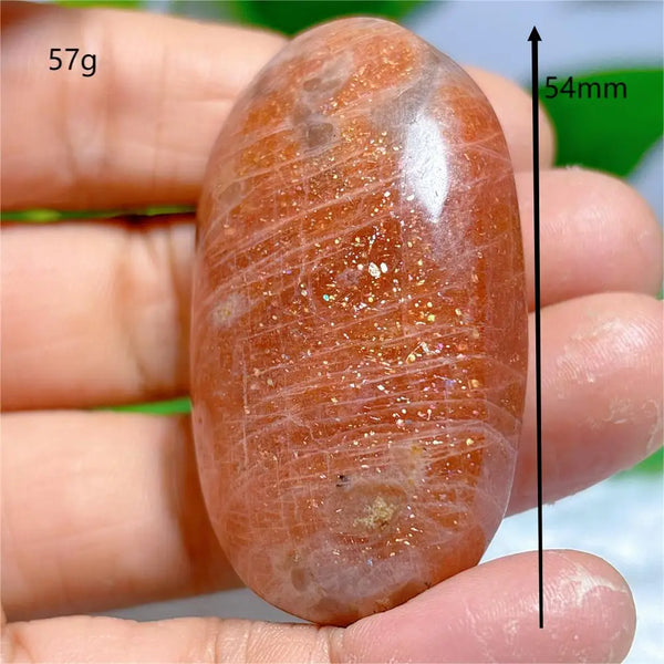 Gold Sunstone Palm Stone-ToShay.org
