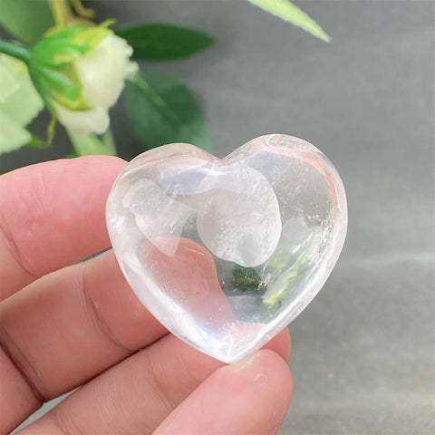 Clear Crystal Heart-ToShay.org
