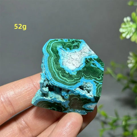 Green Peacock Rough Stone-ToShay.org