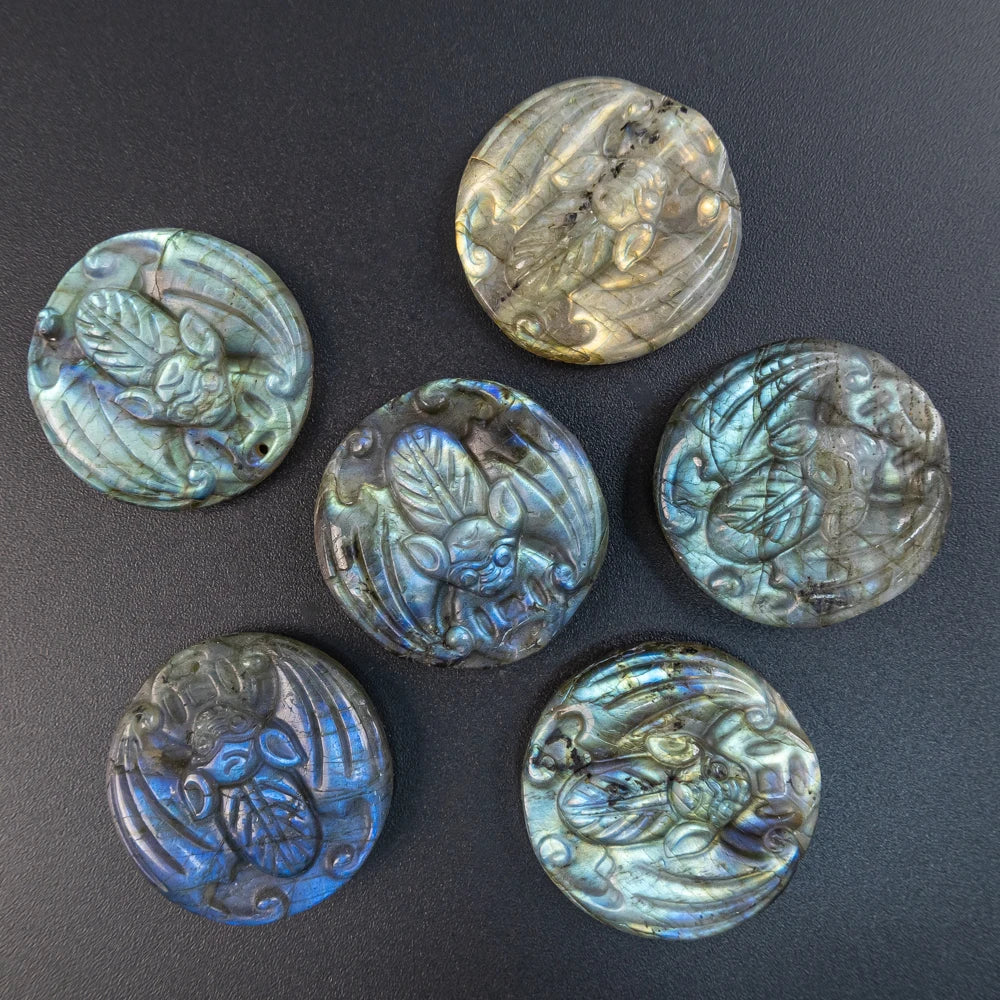 Blue Labradorite Beetle-ToShay.org