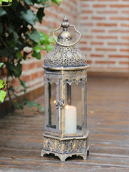 Moroccan Style Candle Lanterns-ToShay.org