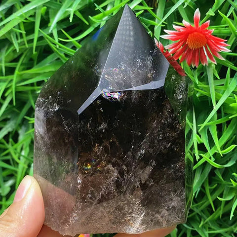 Smokey Tea Crystal Point-ToShay.org