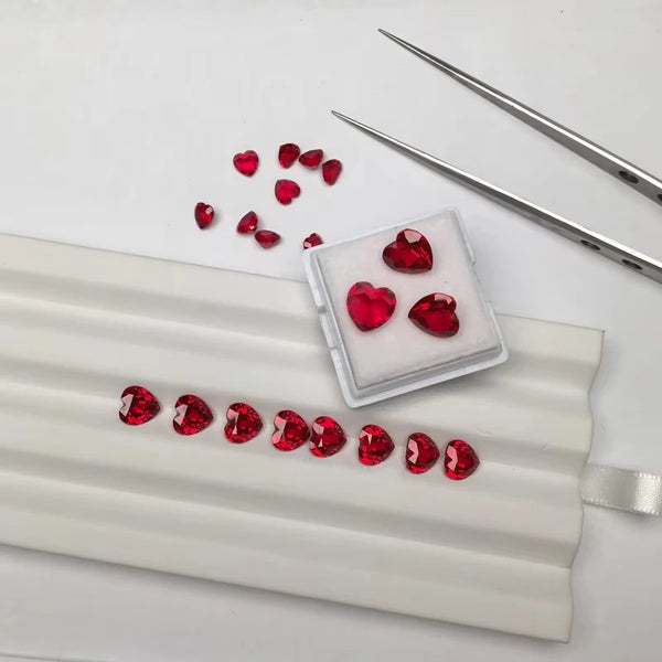Red Ruby Diamond Heart-ToShay.org