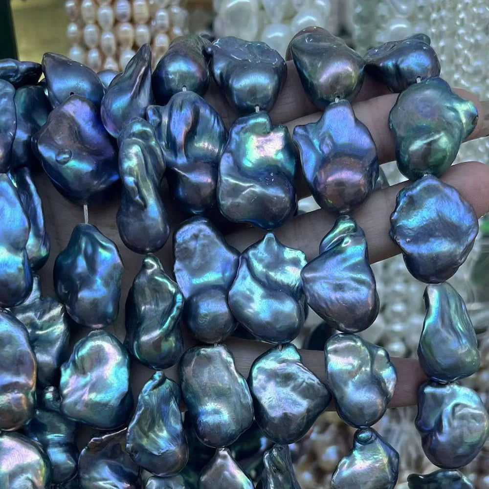 Black Pearl Tail Beads-ToShay.org