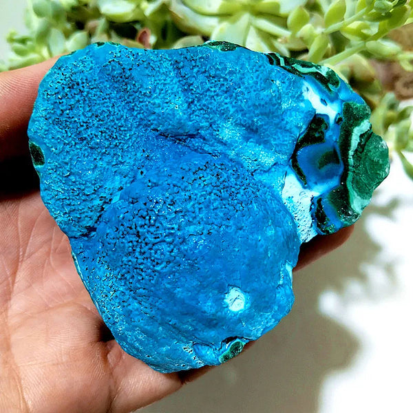 Blue Chrysocolla Crystal-ToShay.org