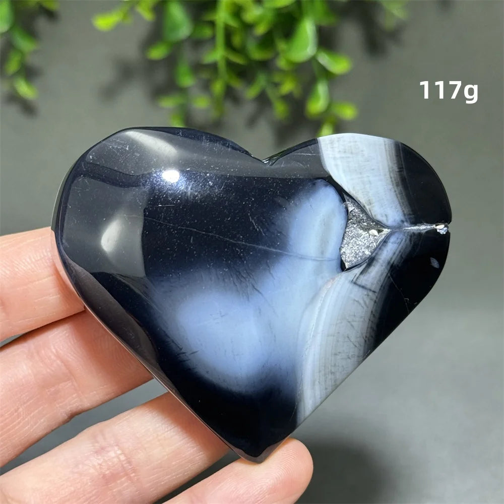Black Agate Heart-ToShay.org
