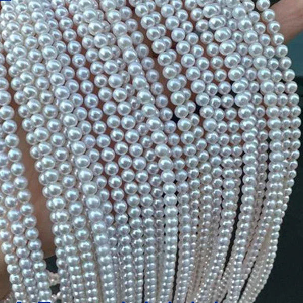 White Pearl Beads-ToShay.org
