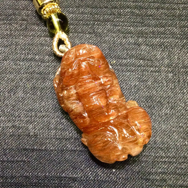 Red Copper Rutilated Pi Xiu-ToShay.org