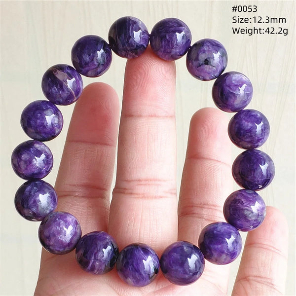 Purple Charoite Bracelet-ToShay.org