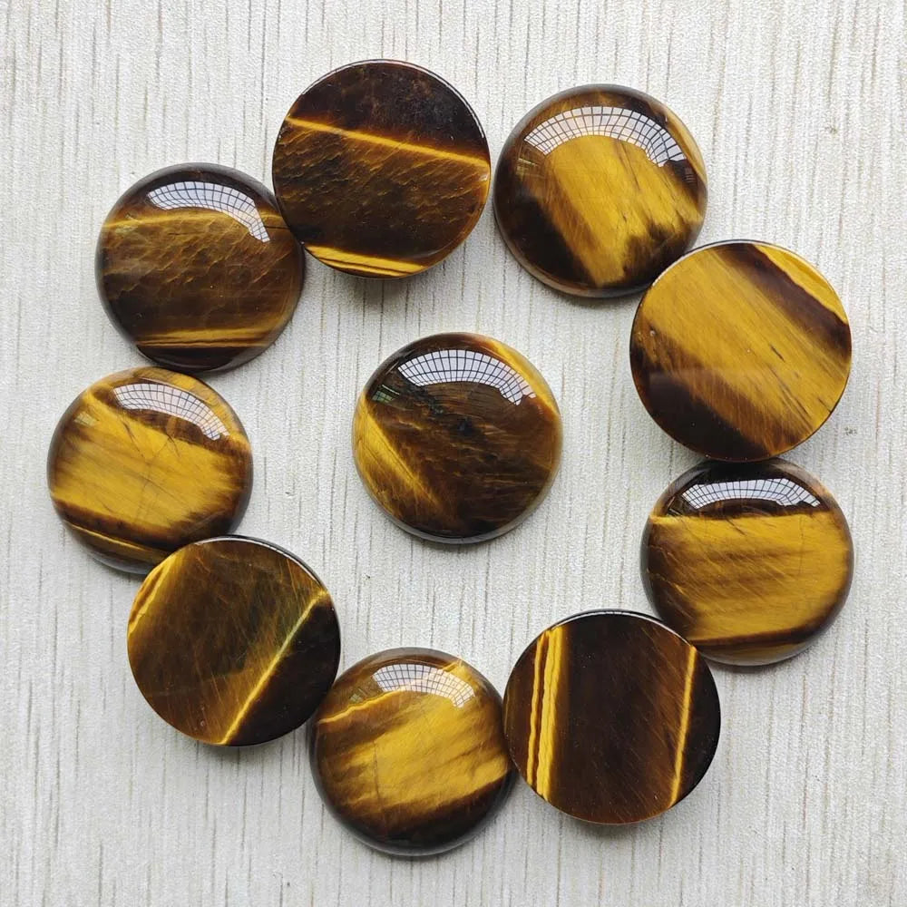 Yellow Tiger Eye Stone Cabochon-ToShay.org