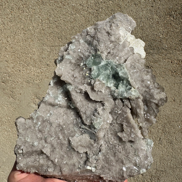 Smokey Quartz Fluorite Crystal-ToShay.org