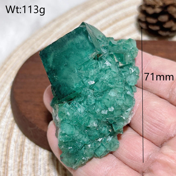 Green Fluorite Raw Stone-ToShay.org