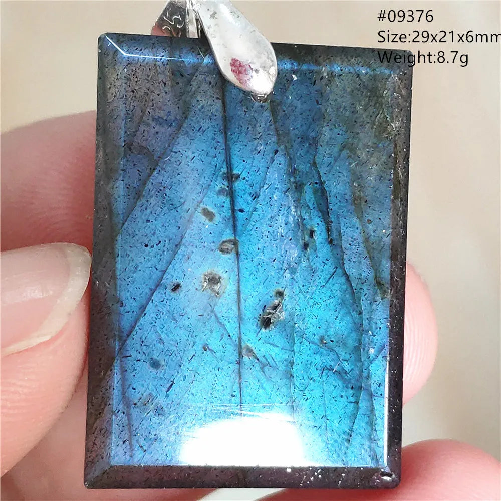 Blue Light Labradorite Pendant-ToShay.org