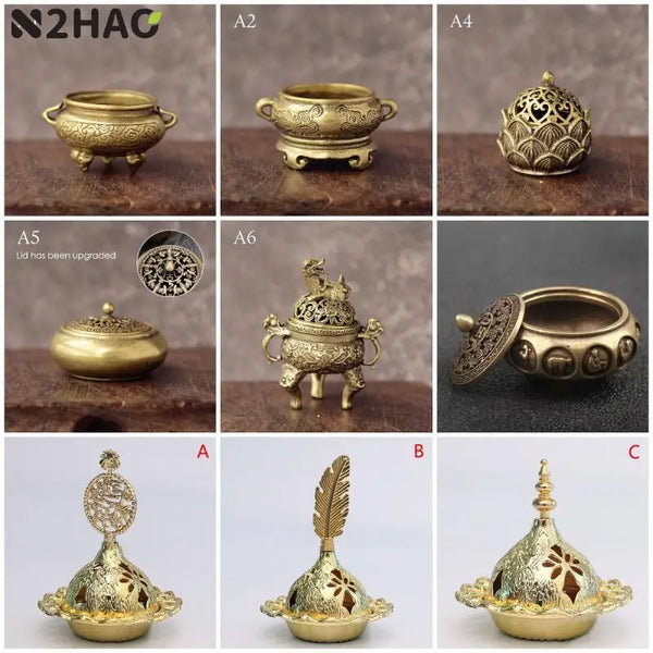 Copper Incense Burners-ToShay.org