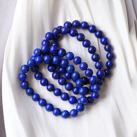 Blue Lapis Lazuli Bracelet-ToShay.org