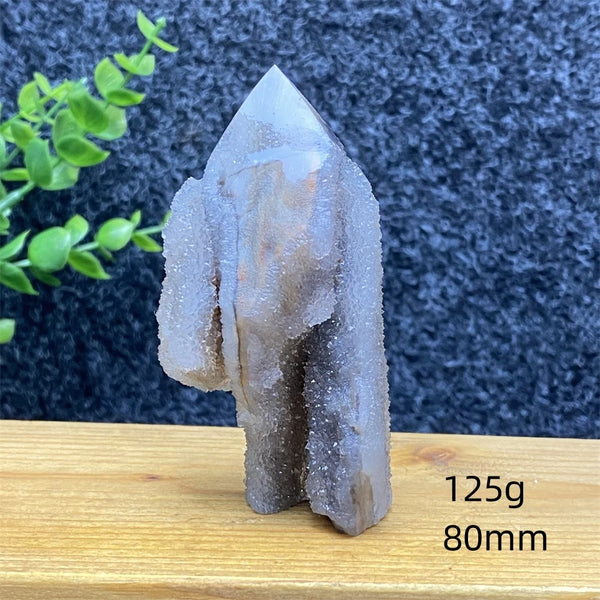 Purple Sphalerite Geode Tower-ToShay.org