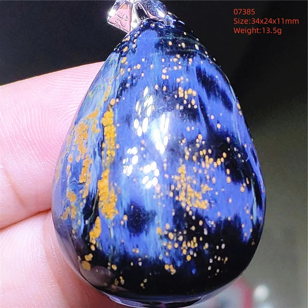 Blue Pietersite Pendant-ToShay.org