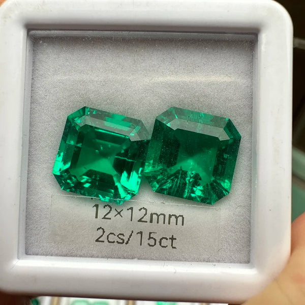 Green Crystal Cut Emerald-ToShay.org