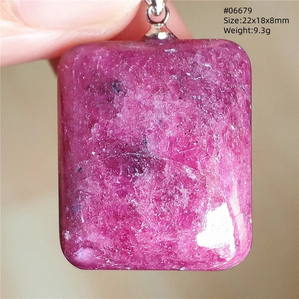 Red Ruby Zoisite Pendant-ToShay.org