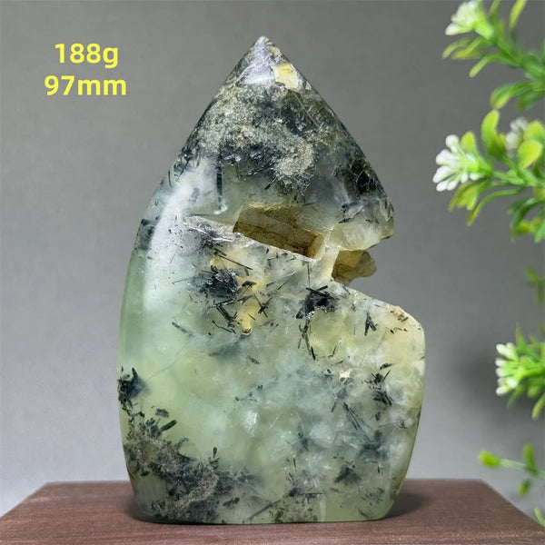 Green Grape Agate Torch-ToShay.org