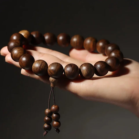 Brown Agarwood Bracelet-ToShay.org