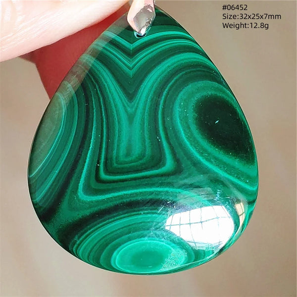 Green Malachite Pendant-ToShay.org