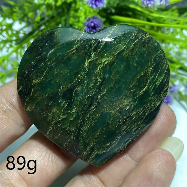 Green Emerald Stone Heart-ToShay.org