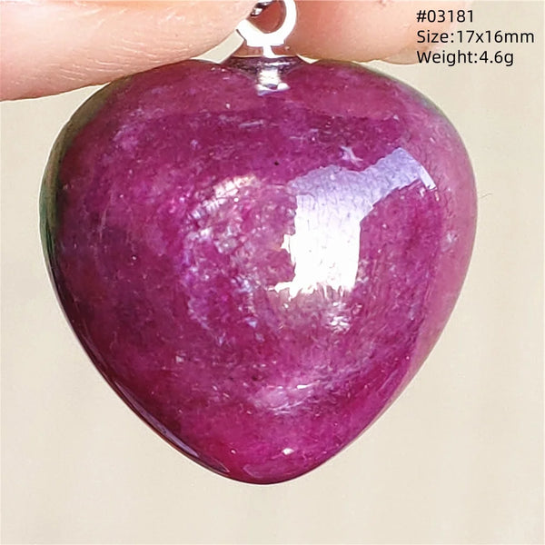 Red Ruby Zoisite Pendant-ToShay.org