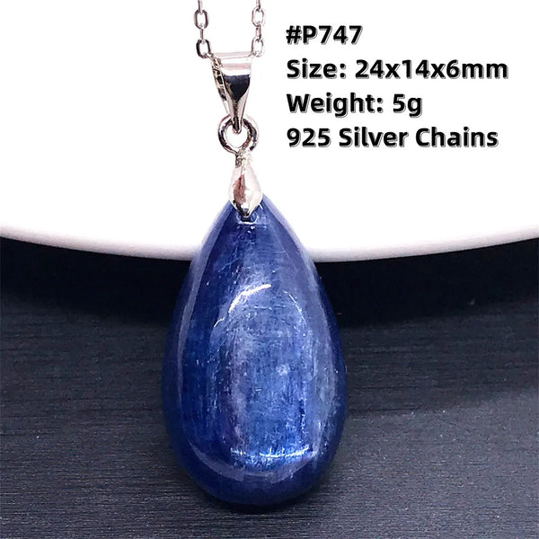 Blue Kyanite Pendant-ToShay.org