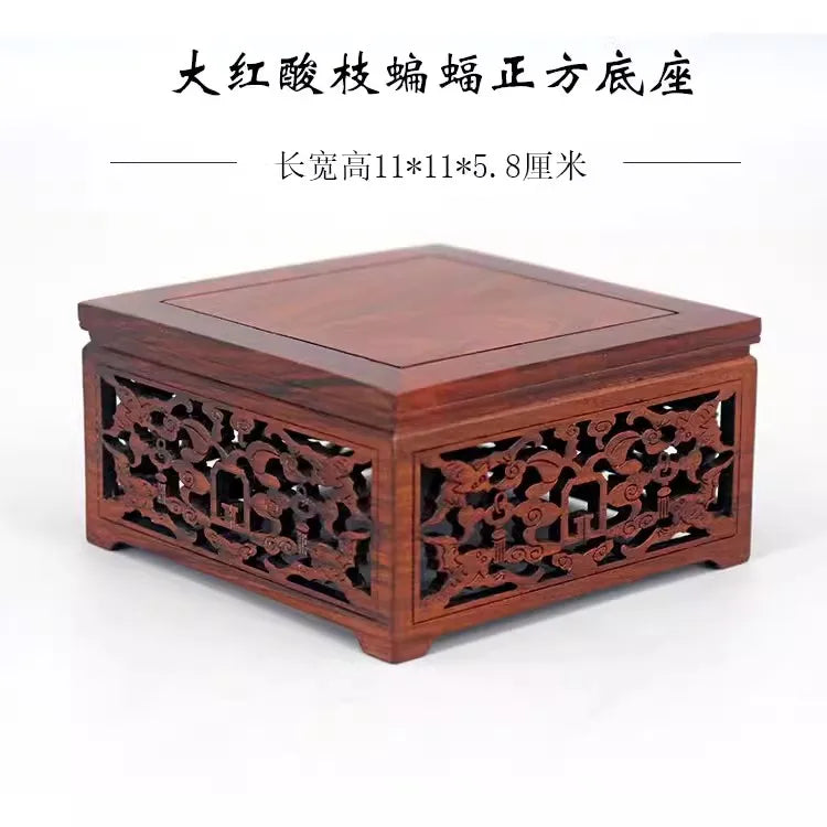 Square Carved Base-ToShay.org