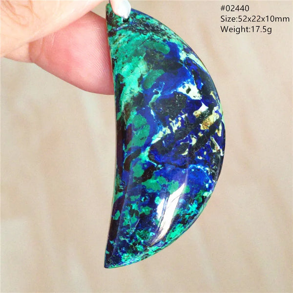 Blue Azulite Pendant-ToShay.org