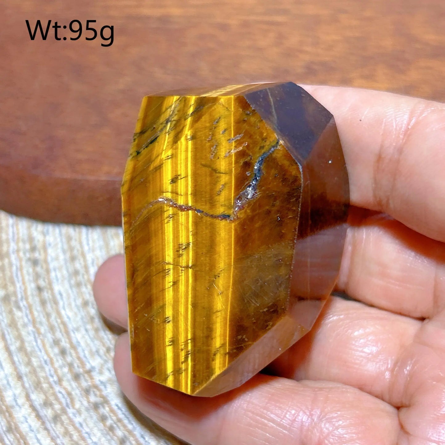 Blue Yellow Flash Tiger Eye-ToShay.org