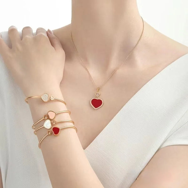 Rose Gold Crystal Heart-ToShay.org