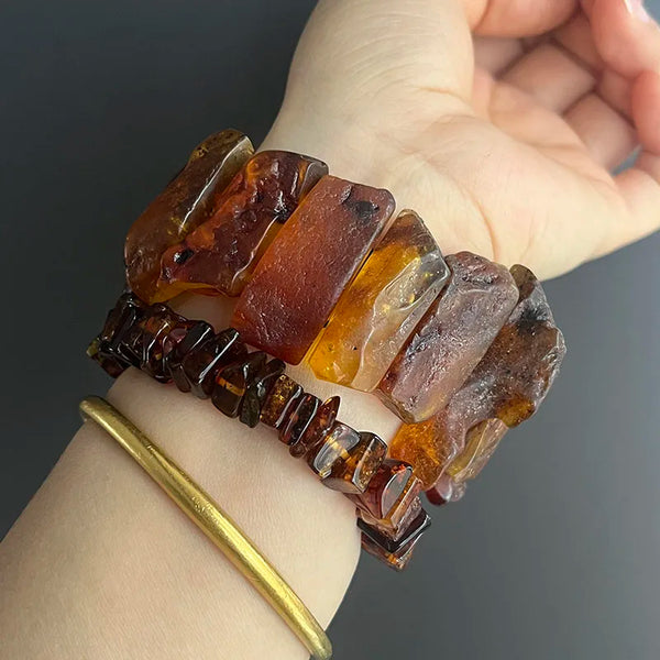 Yellow Amber Bracelet-ToShay.org