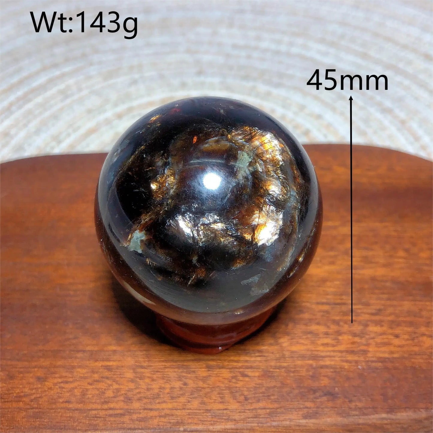 Gold Flash Mica Ball-ToShay.org