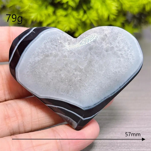 Black Agate Heart-ToShay.org