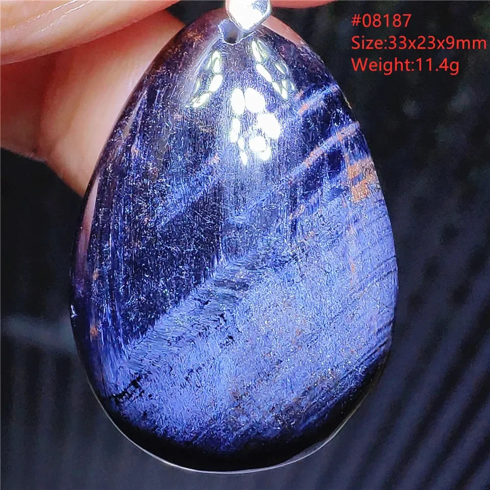 Blue Pietersite Pendant-ToShay.org