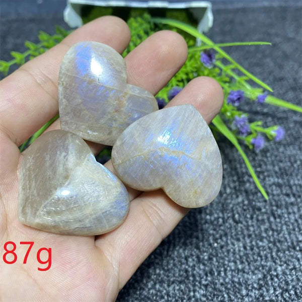 Blue Moonstone Heart-ToShay.org