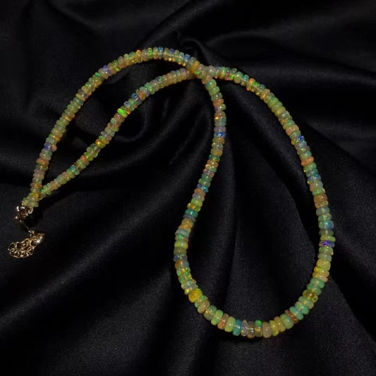 Clear Opal Abacus Beads-ToShay.org